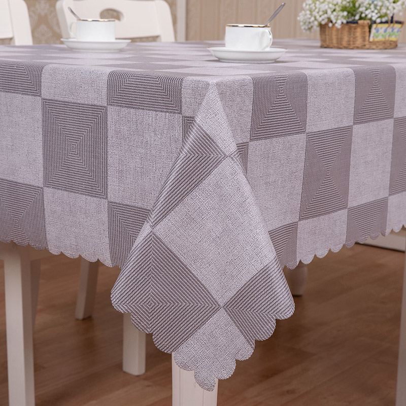wholesale high quality NR foam PVC beautiful tablecloth