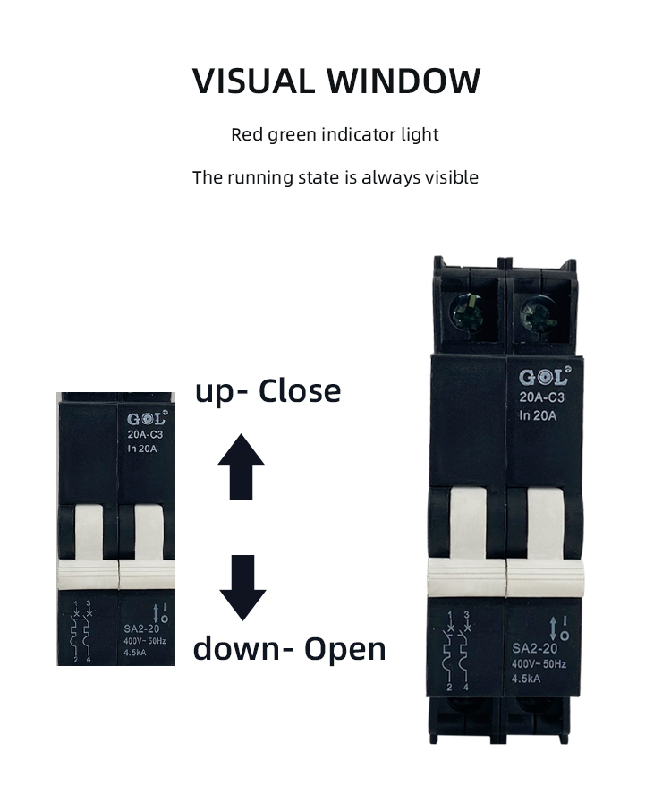 C022 Hot Sale 100% Full Inspection Fast Delivery ODM solar circuit breaker combo Manufacturer in China