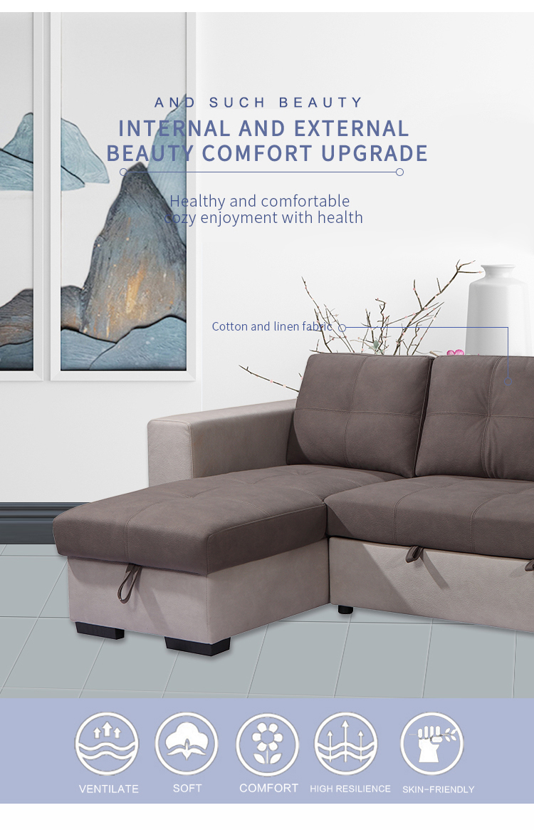 Furniture factory provided living room sofas  Sleeper Sofa Bed sofa living room