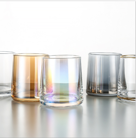 Factory 300ml Electroplating Whiskey Glass Wine Cup