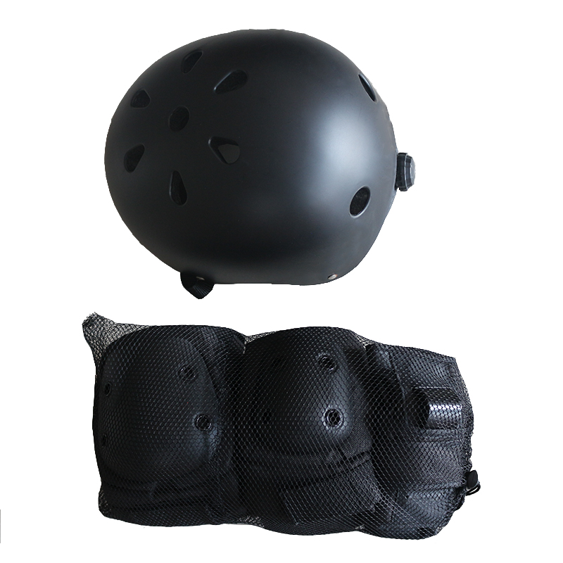 Adult Kids Electric Scooter Helmet Elbow Pads Knee Pads 7 Sets for Scooter