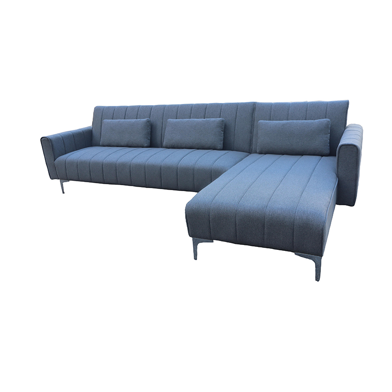 Wholesale Modern design corner sofa bed Recliner function L shape sofa cum bed
