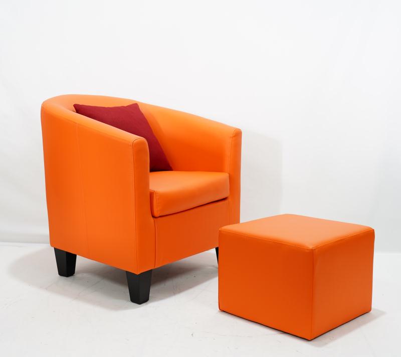 Modern comfortable relax living room sofa set  Arm rest Single seat sofa chair