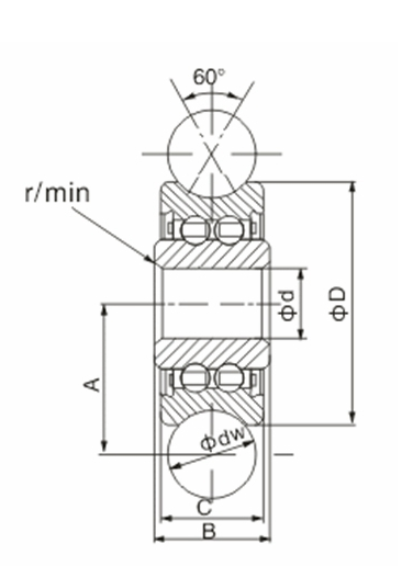 Double row groove guide Track roller bearing KDD NPP U V groove LR5202 15*40*15.9 LR5202V LR5202U
