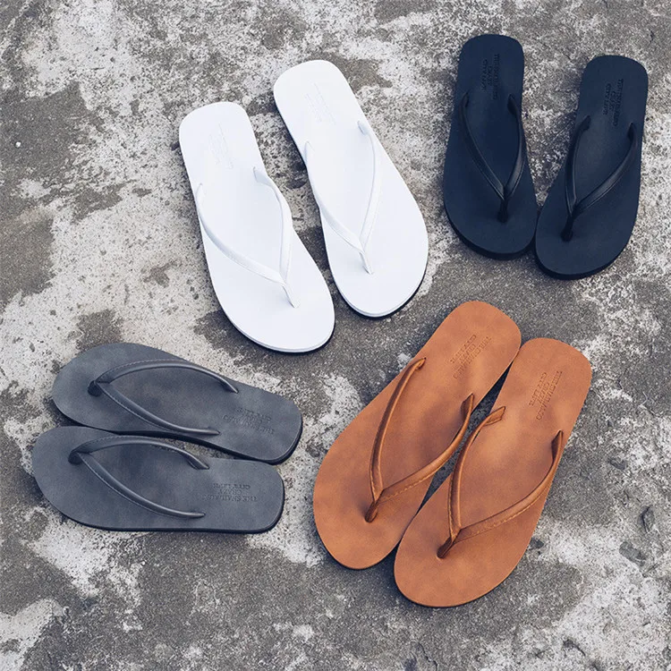 Summer Mens FlipFlops EVA Beach Sandals Shoes Non-slip Slippers for Men Flip Flops 2020