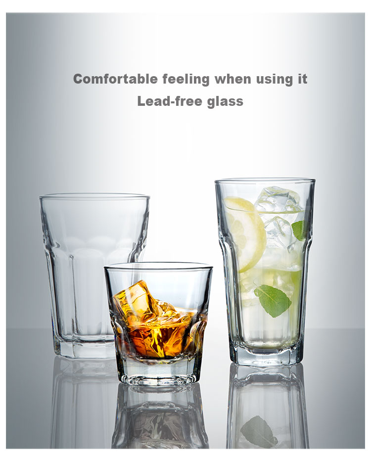 Guangzhou Factory Low Price Liquor Stemmed Short Ice Beer Glassware