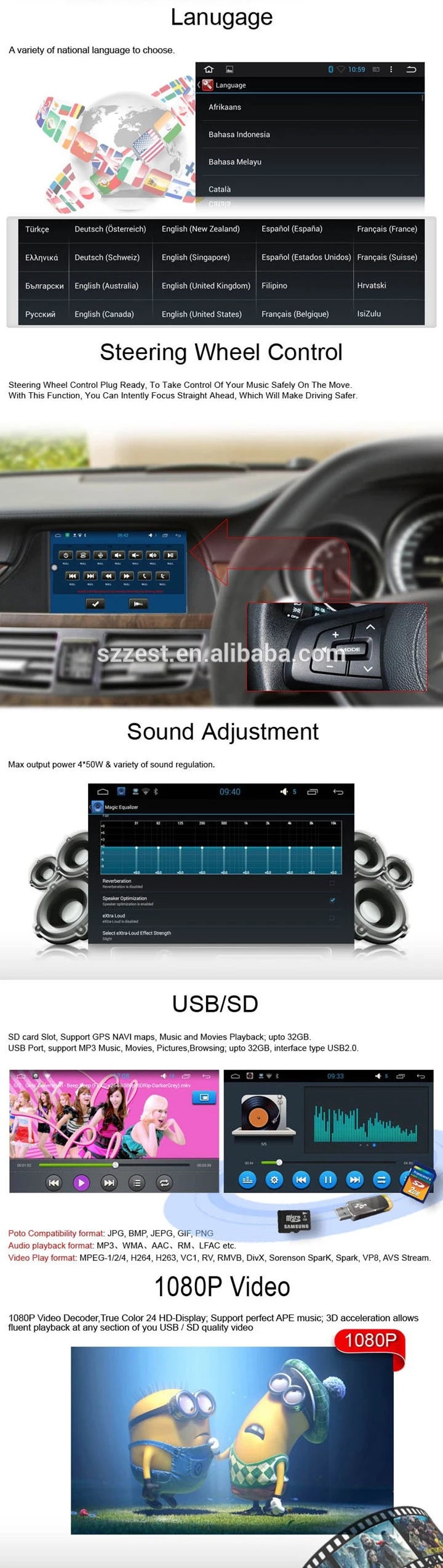 ZESTECH 9 inch single din GPS Navigation Android 10.0 system car+multimedia+stereo for Changan CS35