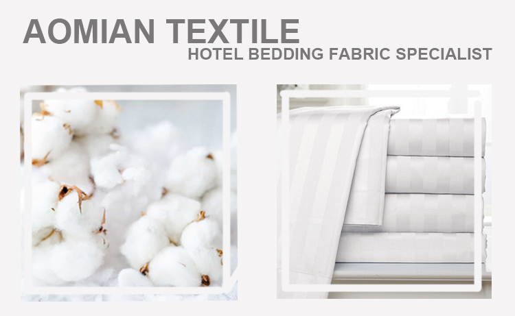 100 cotton 250cm 280cm jacquard hotel bedding fabric