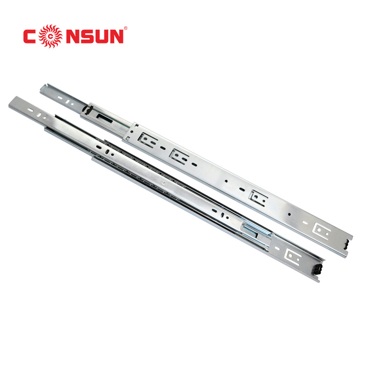 45mm stainless steel full-extension drawer slide