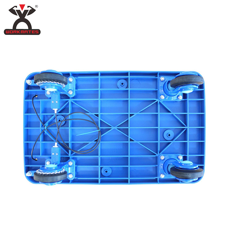 Manufacture Factory 300kg heavy duty platform foldable hand trolley