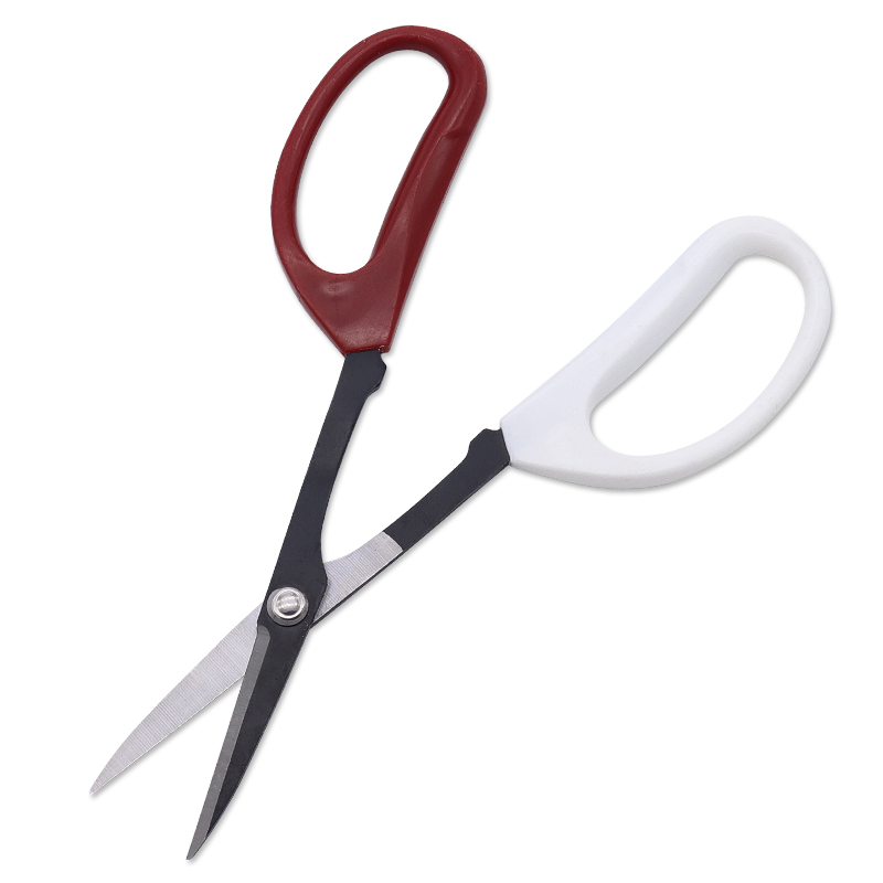 stainless steel pruning curved blade bonsai scissors