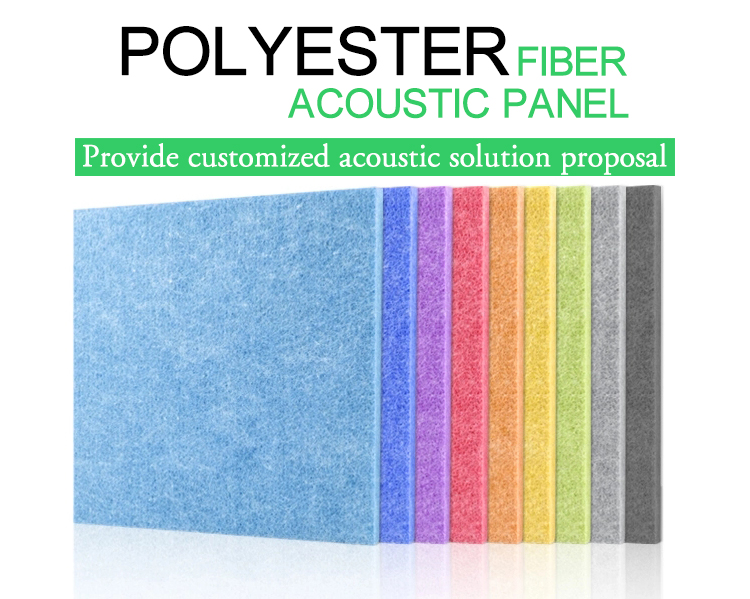 2021 HJ Sound Absorbing Polyester Fiber Acoustic Panels