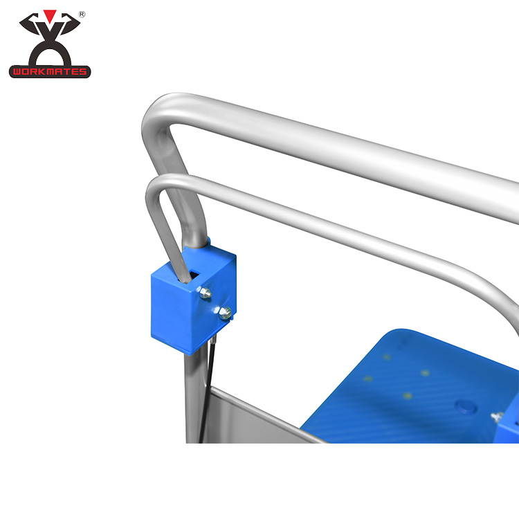 Manufacture Factory 300kg heavy duty platform foldable hand trolley