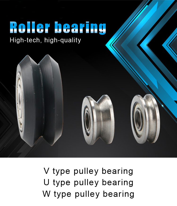 w v groove rail track roller bearing W2SSX W2ZZ