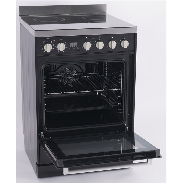 Electric Ceramic Cooktop Freestanding Stove Oven