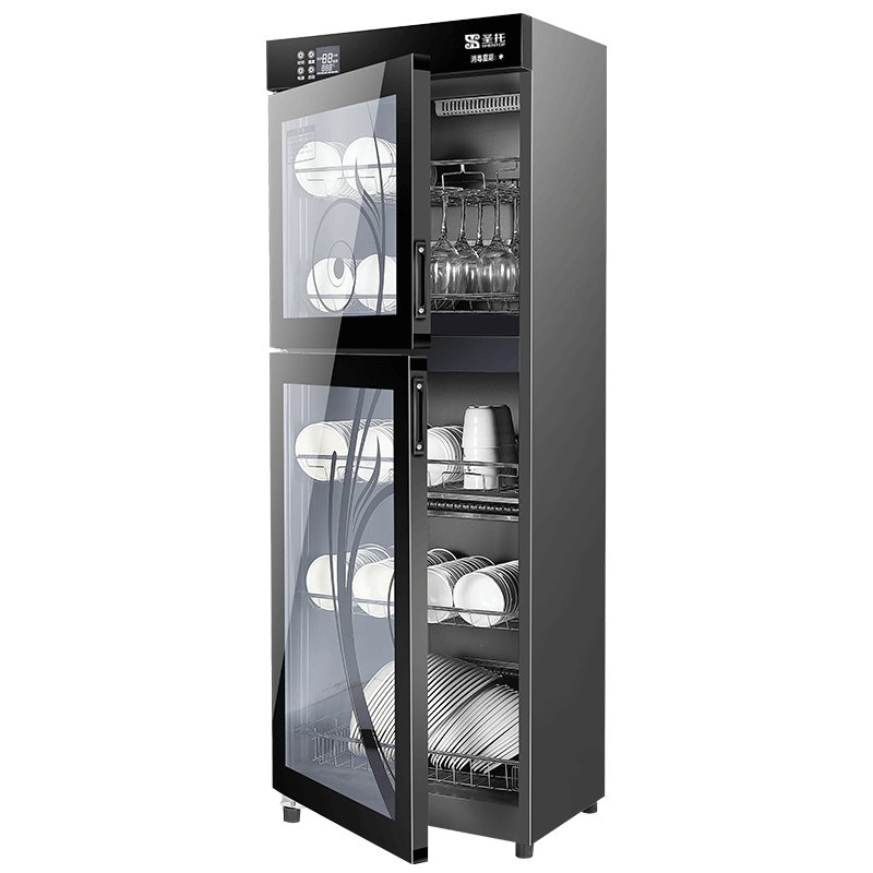 380L SHENTOP Tableware dishes knives and forks wine cup disinfection cabinet Large capacity ozone infrared cleaning cabinet