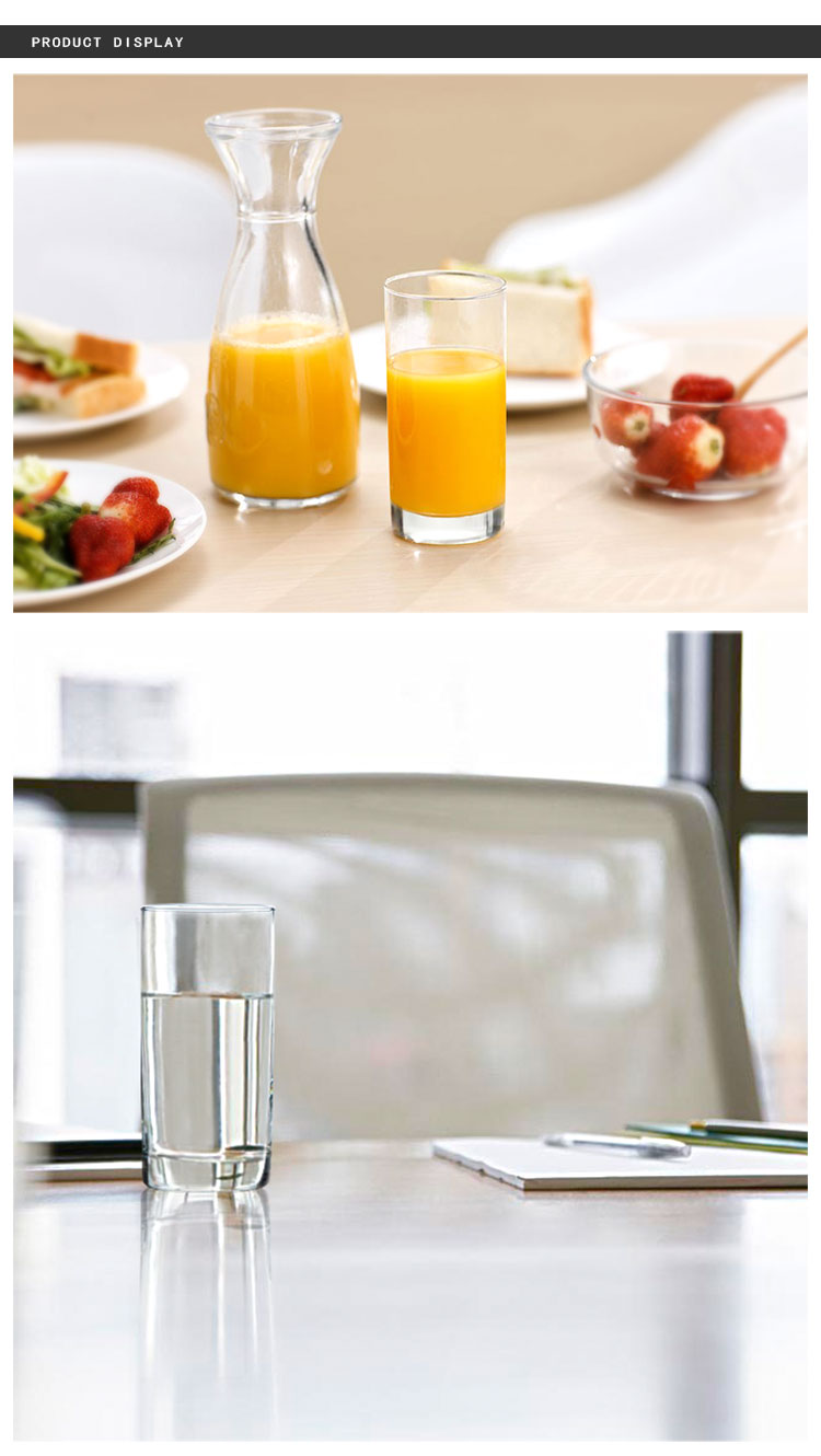 Eco- Friendly Hand Made Glass Cup Water Milk Juice Beer Shot Glasses