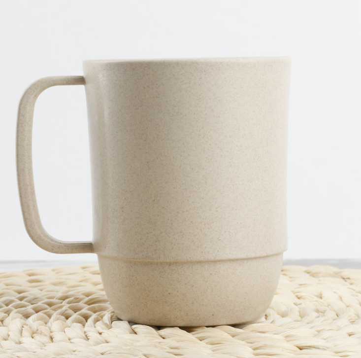BPA free new delicate made wheat straw coffee mugs biodegradable tea cup