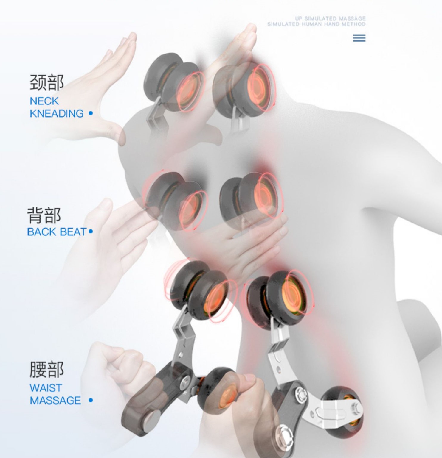 High quality body zero gravity massage chair health massage chair