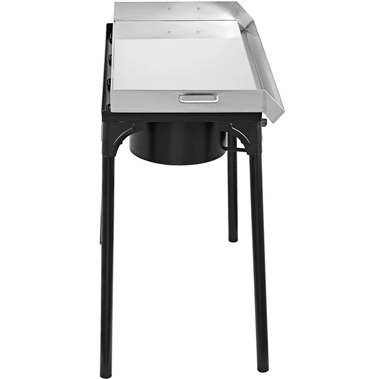 Outdoor Stainless Steel Flat Grill Smoker BBQ Grill automatic bbq grill