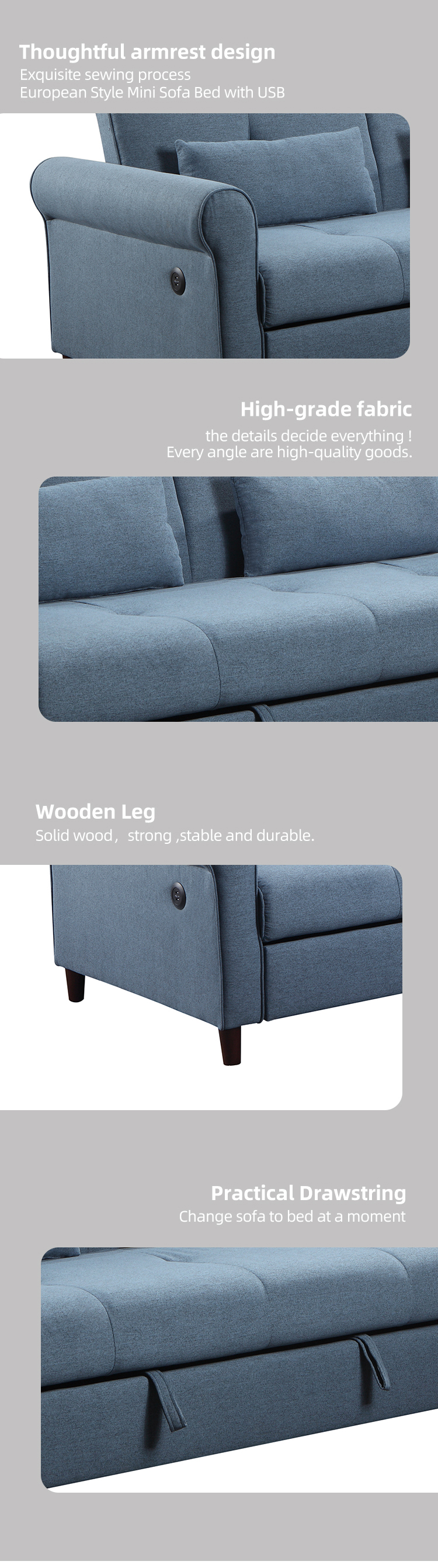 1 Seats pull out bed furniture relax living room sofa hotel chair chaise lounge chair sofa
