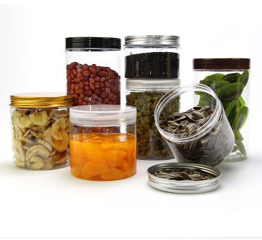 Eco-friendly Food Container Storage Glass Jar Clear Glass Jar With Cover Portable For Travel Camping