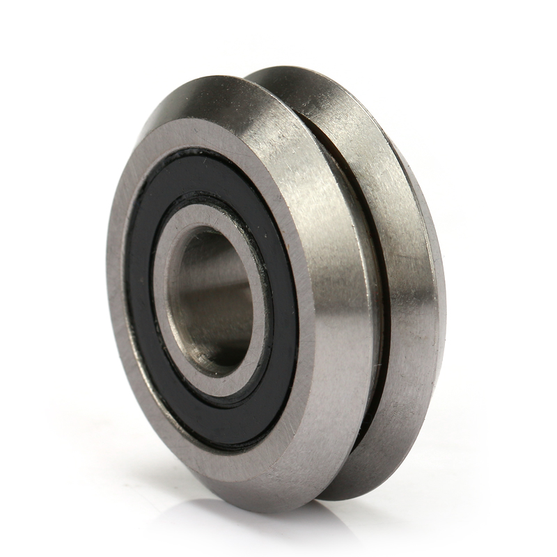 bore 4mm 5mm 6mm 8mm 9mm 10mm V W groove 3D printer driven wheel 2020 profile rail double row plastic covered pulley roller BW25