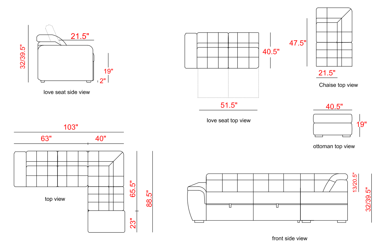 Modern living room sofa furniture with plastic leg High quality  leather folding bed sofa