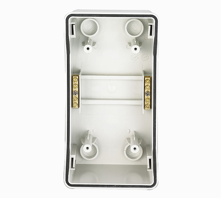 SHPN Series 4 way custom 107*212*92mm outdoor / indoor electric power supply mcb distribution box