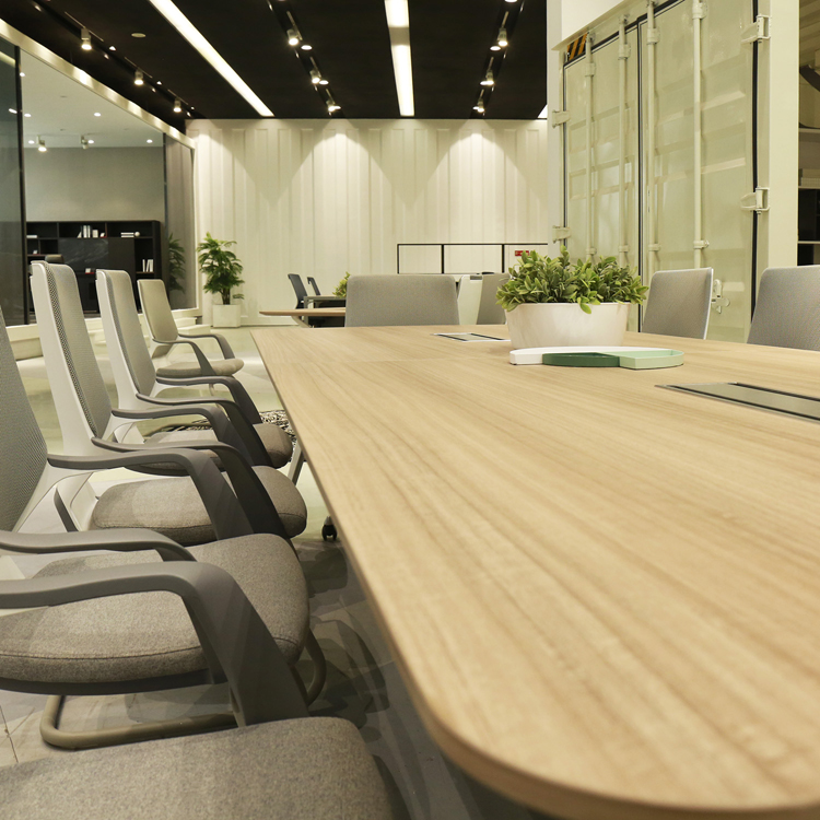 Long working desk modern meeting room table design office conference table