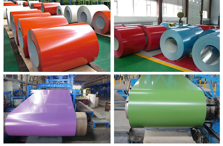 Double Coated Color Painted Metal Roll Paint Galvanized Zinc Coating PPGI PPGL Steel Coil/Sheets In Coils