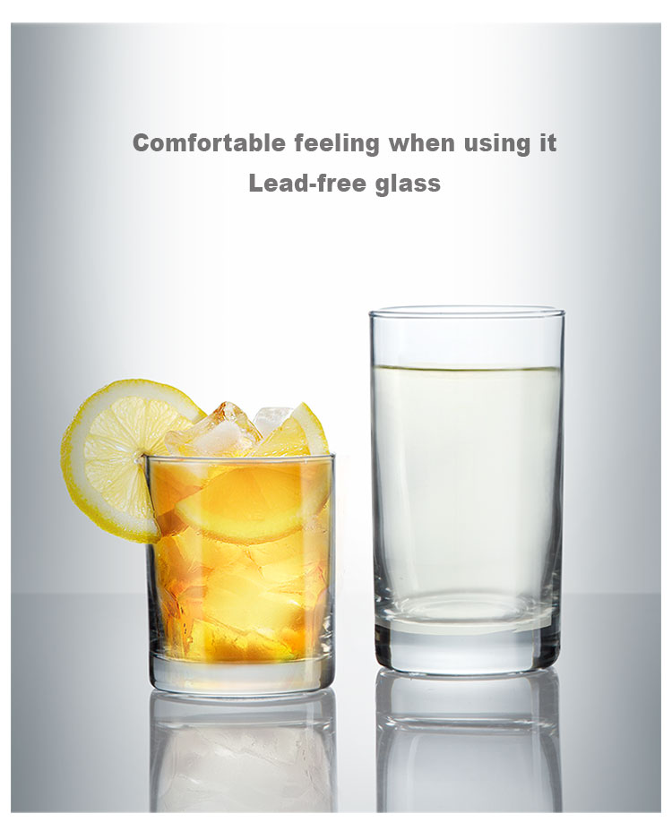 Eco- Friendly Hand Made Glass Cup Water Milk Juice Beer Shot Glasses