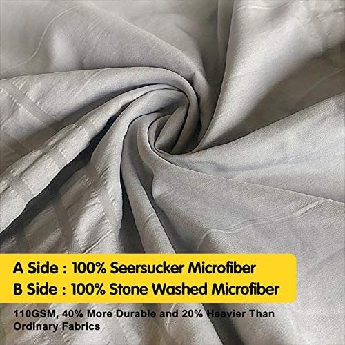 High Quality Seersucker 100% Polyester Microfiber Duvets Bed Sheets Bedding Dots Duvet Cover