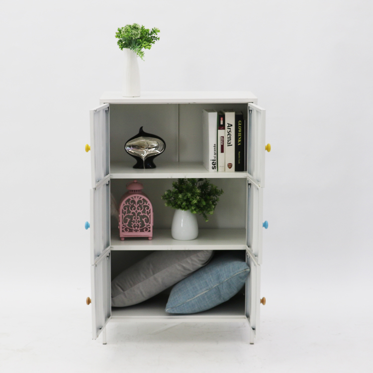 6 Tür-Stahlmetalllagerschrank-Garderoben-Garderoben-Entwurf 4