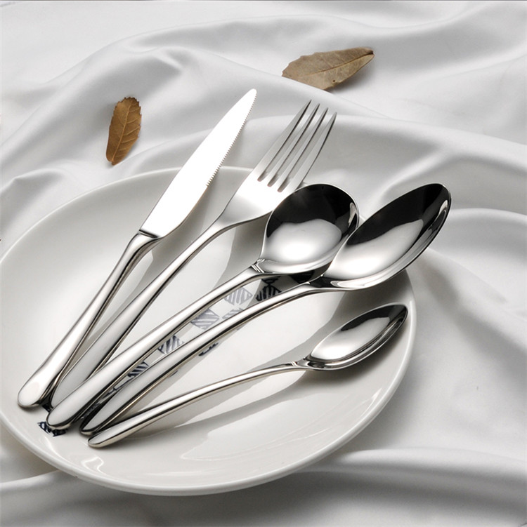 Hot Sale Luxury Fashion Design Popular 13 Pieces Mirror Stainless Steel Hand Forged Knife And Fork Flatware Cutlery Set