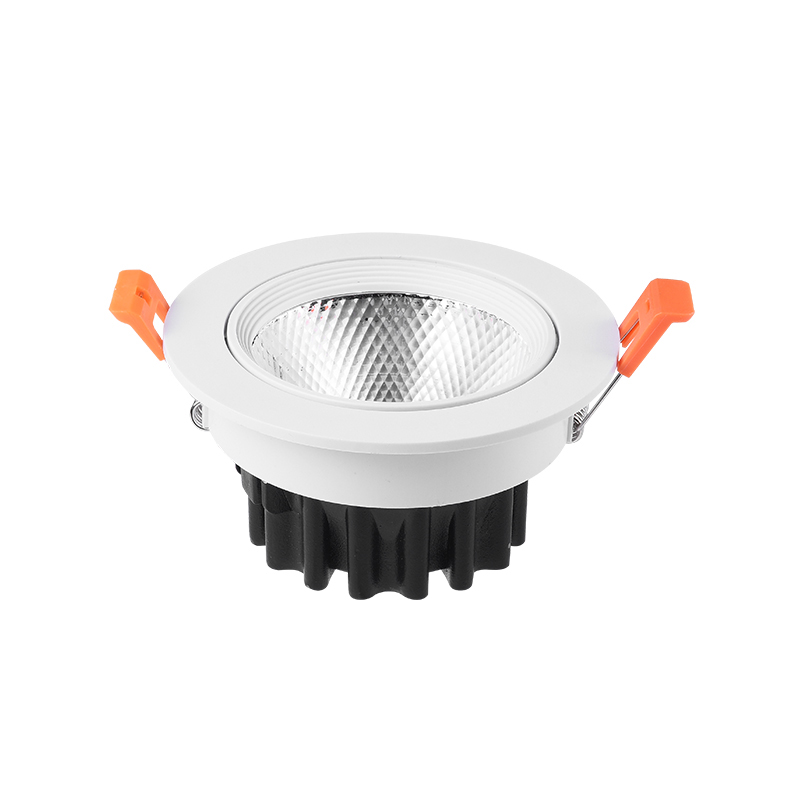Led筒灯CRI80/90/97无闪烁PF>0.95 5年保修700-800lm嵌入式7W LED筒灯