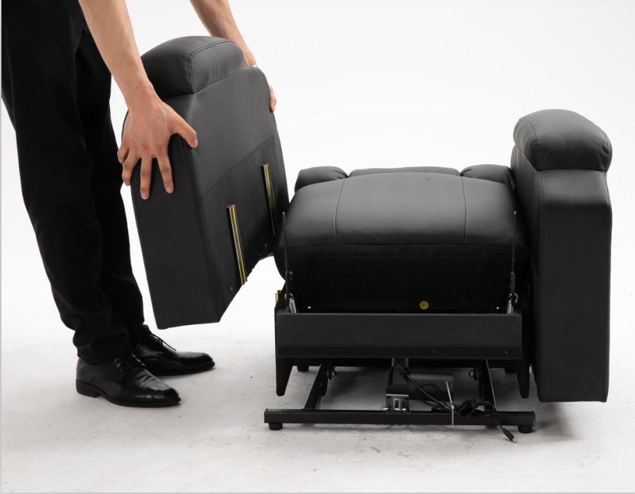 Factory Wholesale One Seater Comfortable 8 Point Vibration Massage With Heating Electric Recliner Sofa