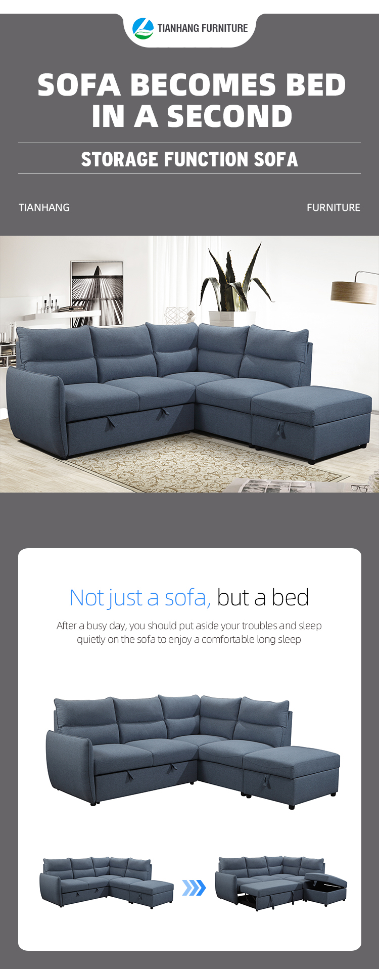 Simple Modern Style Sleeper sofa Bed Living Room Furniture sofabed Living+Room+Sofas