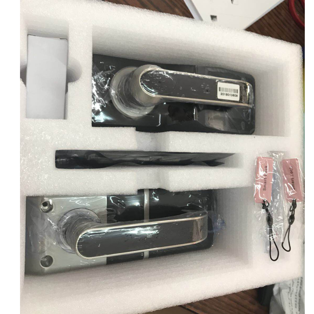 Tediton Outdoor Biometric Fingerprint Smart Digital Door Lock with Face recognition