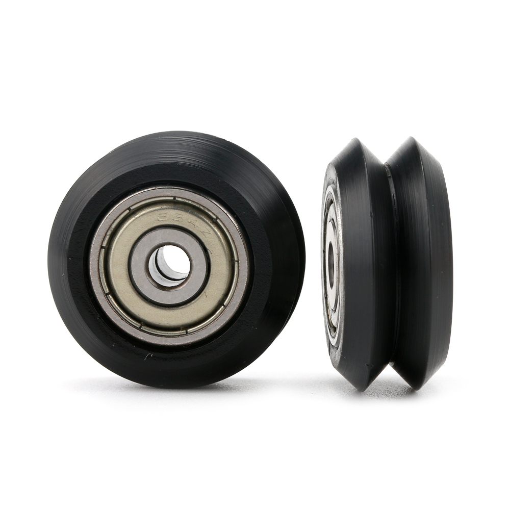 5mm bore Delrin solid V Wheel 625-2RS 625ZZ Bearing BW25 for V-Slot Aluminum Profile