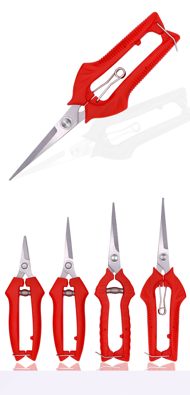 professional branches cutter plastic picking fruit trees pruner garden florist flower scissors