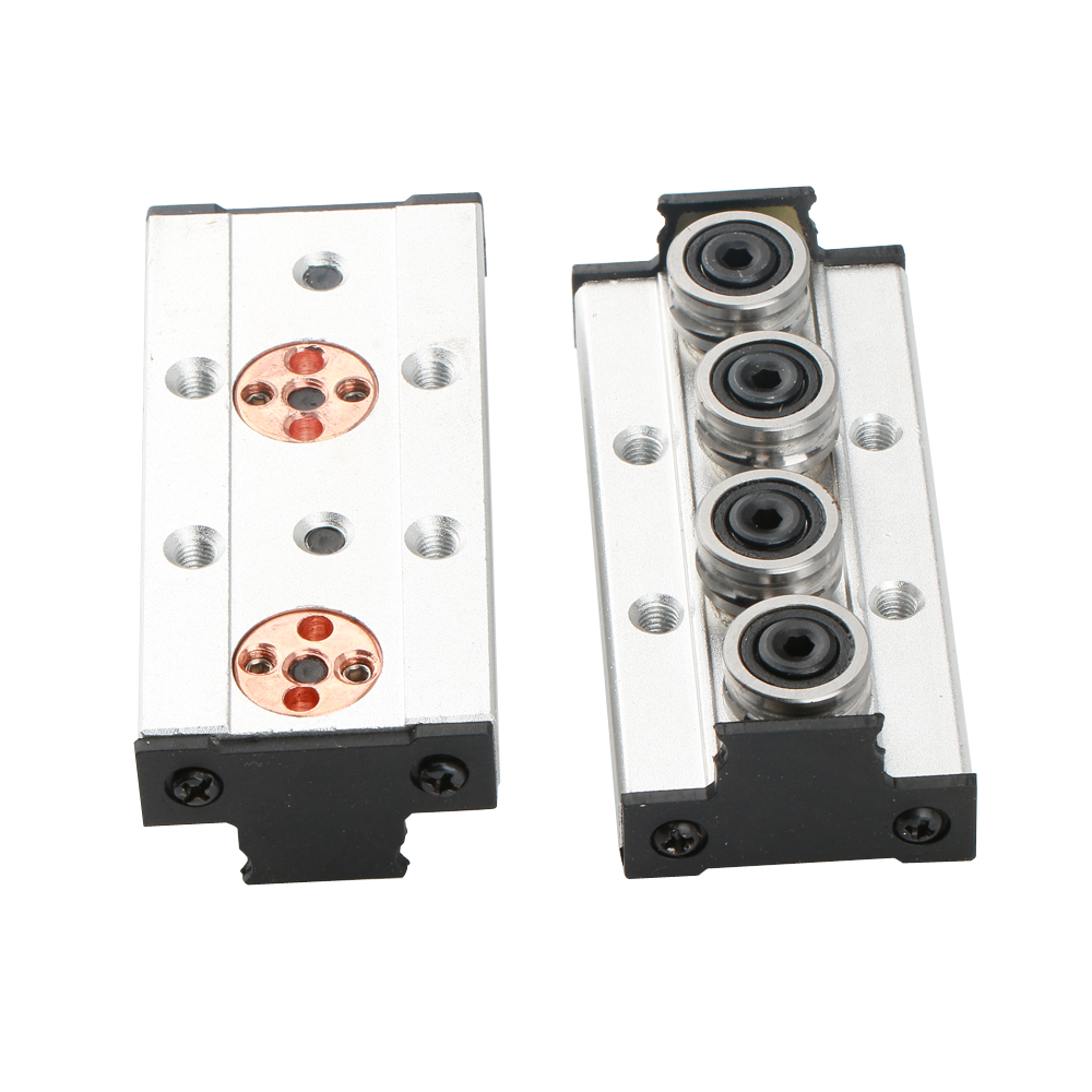 D12 Shaft dual axis linear roller rail SGR35 rail aluminum slide linear guide rail SGB35-5 Block