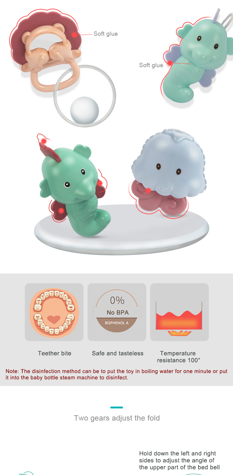 Electric Baby Bed Bell Felt Musical Mobile Felt Baby 0-6 Month Classic Crib Mobile With Owl Projector Baby Bed Bell