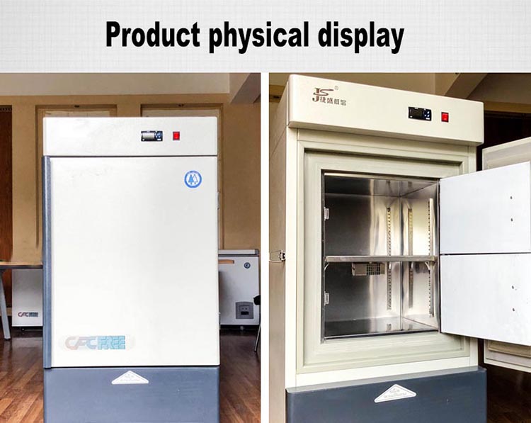 -80C degree ultra low temperature upright freezer for biological samples 50L cryogenic freezer laboratory deep freezer