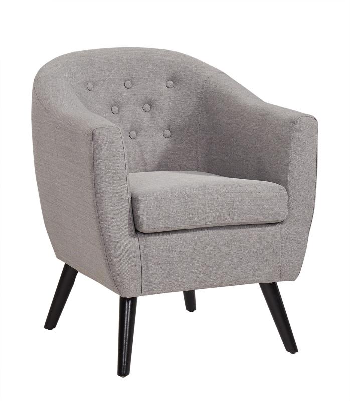 Hot sale sofa set Wooden frame coffee shop chair Fabric single living room sofa chair