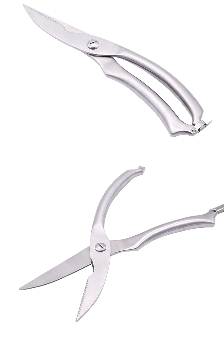 chicken bone fish meat crab vegetable steel kitchen shears heavy duty kitchen scissors