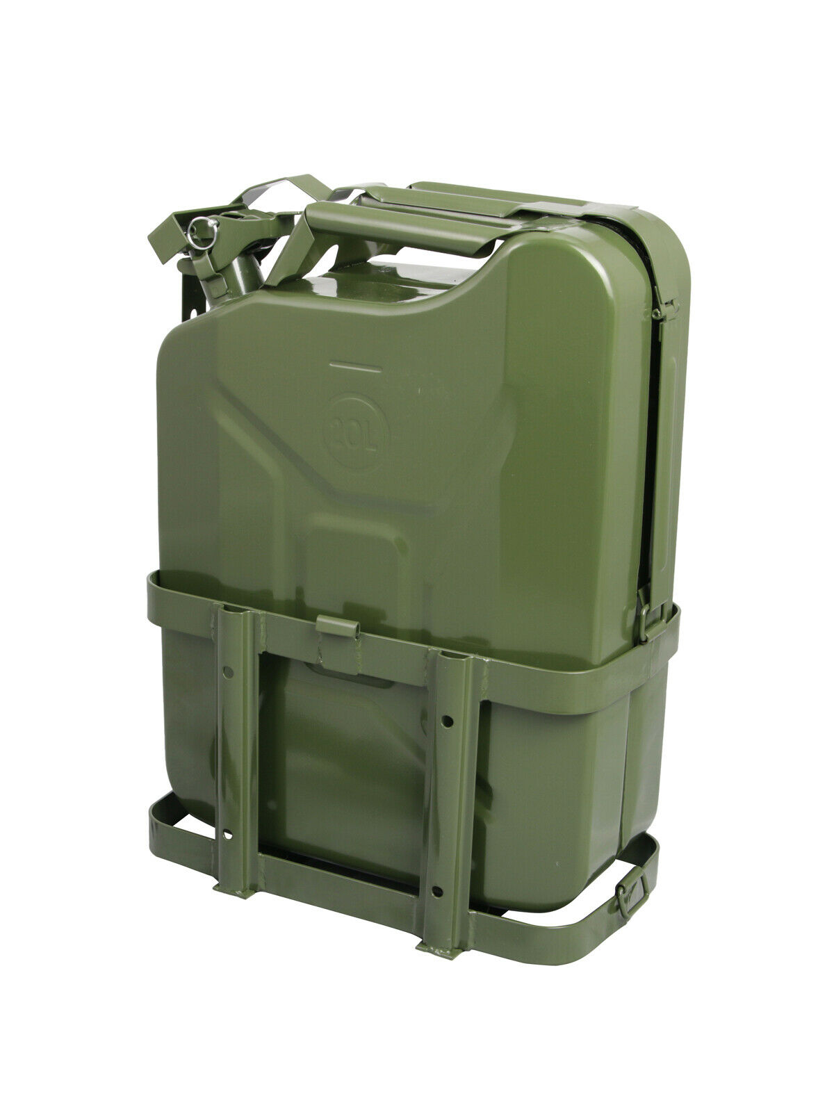 Steel Military Gasoline Fuel Tank Petrol Jerrycan 20 liter 5 Gallon Gal Oil Jerry Can