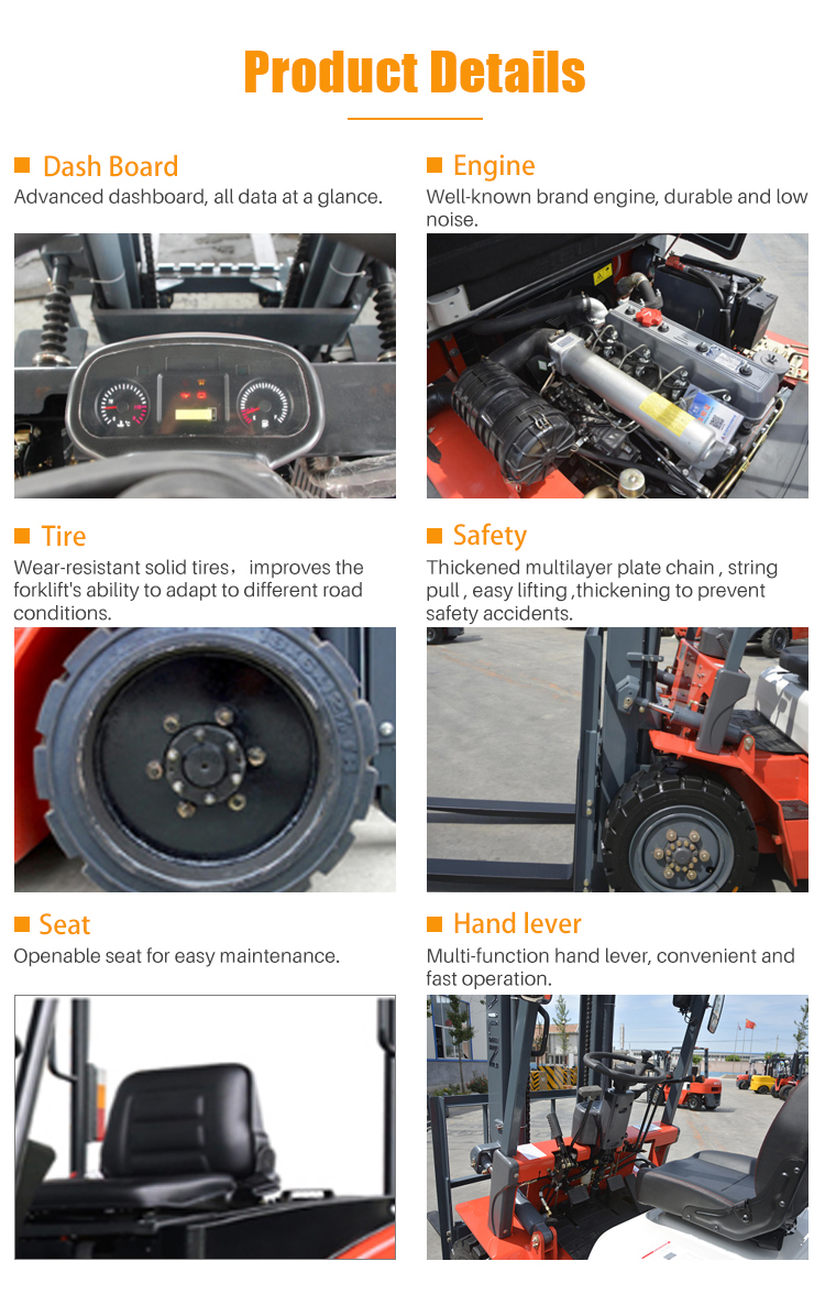 CHINA Shanding JDY30 4T pallet Factory price  Stacker Forklift Best selling