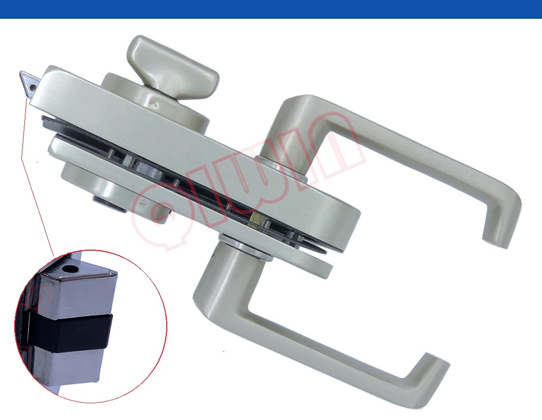 Glass Door Lock For Bathroom Swing Glass Door Lock Latches With Lock And  Handles