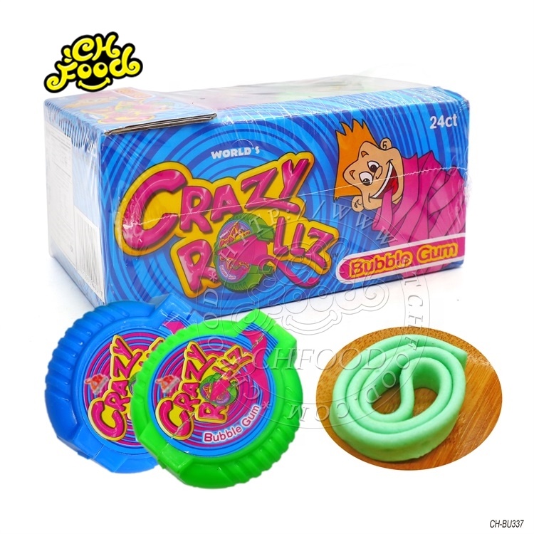 Wholesale High Quality Big Size Chewing Roll Bubble Gum Fruit Flavor